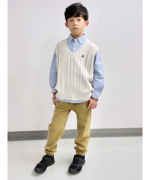 GAP(ギャップ)の「オックスフォードシャツ (キッズ)(シャツ/ブラウス・キッズ・ブルー/ホワイト・S/M/L/XL/XS/XXL)」の6枚目の写真