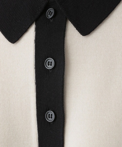 LOWRYS FARM（ローリーズファーム）の「ニットポロワンピース　294702（ワンピース・レディース・ブラック/ブラウン/アイボリー・FREE）」の5枚目の写真