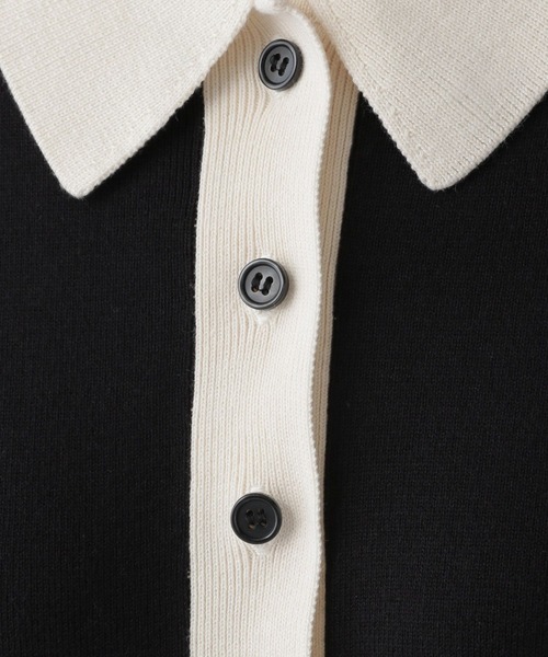 LOWRYS FARM（ローリーズファーム）の「ニットポロワンピース　294702（ワンピース・レディース・ブラック/ブラウン/アイボリー・FREE）」の11枚目の写真