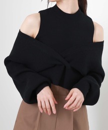 ２ＷＡＹカシュクールプルオーバー＋プチハイノースリニットＳＥＴ