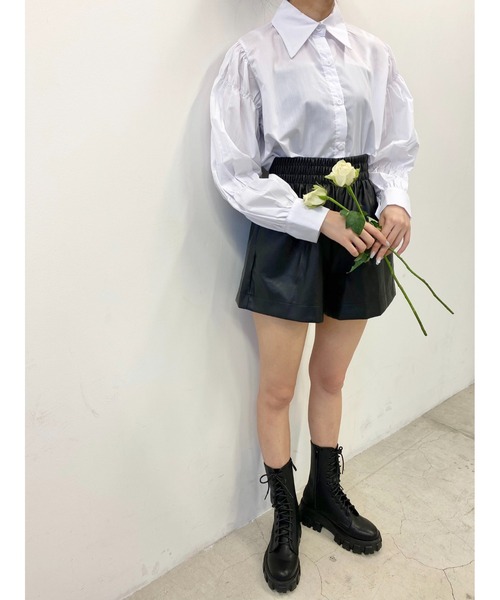 WC(ダブル シー)の「キャンディースリーブブラウス(シャツ/ブラウス・レディース・ホワイト・FREE)」の11枚目の写真
