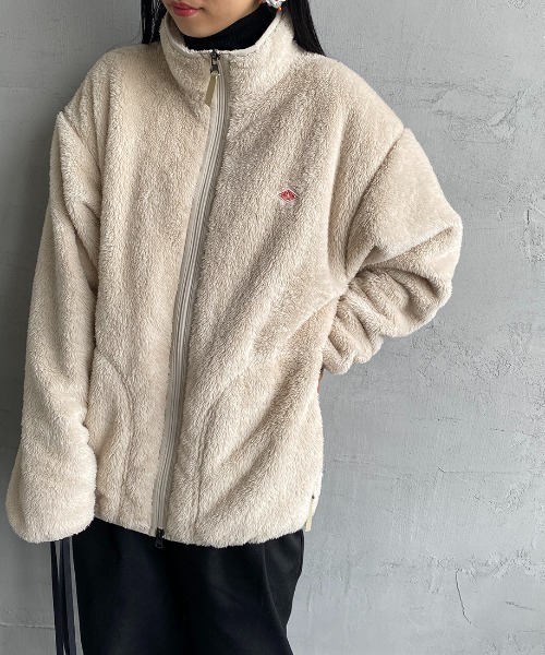 DANTON（ダントン）の「【WEB限定】[DANTON/ダントン] ハイパイルボアフリース スタンドカラージャケット（その他アウター・レディース・チャコールグレー/ブラック/オフホワイト・44/40/38/42）」の18枚目の写真