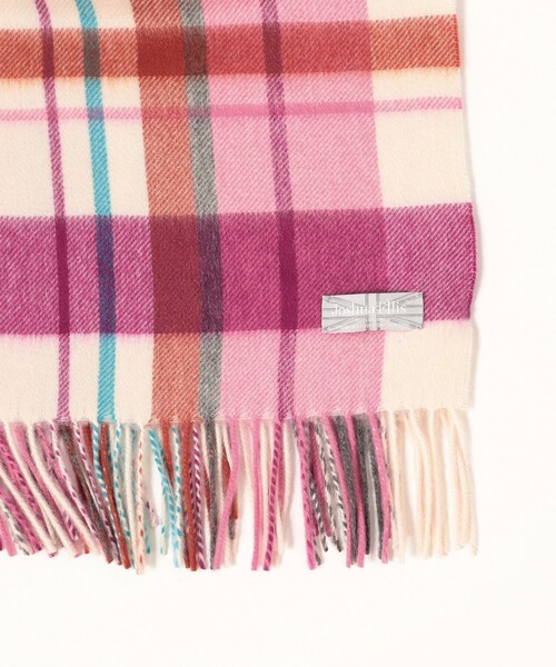 Joshua Ellis / VARIOUS TWILL CHECKS カシミヤストール