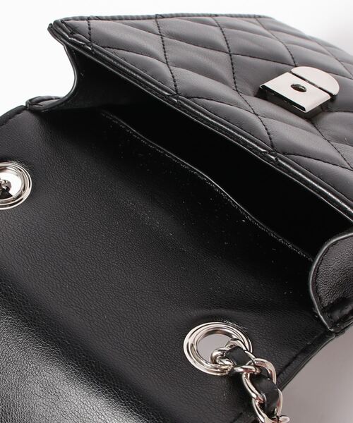 CORPUS TOKYO（コーパス トーキョー）の「チェーンベルトミニショルダーバッグ（ショルダーバッグ・レディース・ホワイト/ブラック・FREE）」の14枚目の写真