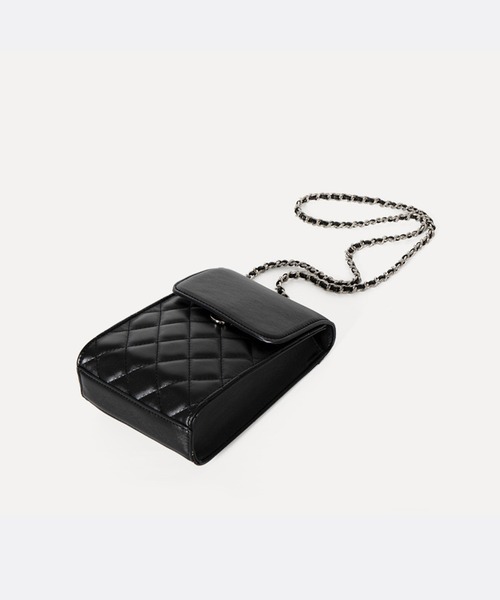 CORPUS TOKYO（コーパス トーキョー）の「チェーンベルトミニショルダーバッグ（ショルダーバッグ・レディース・ホワイト/ブラック・FREE）」の7枚目の写真