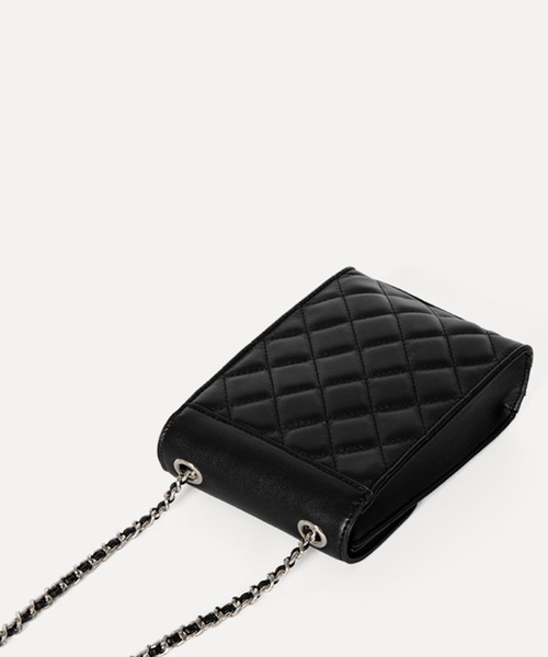 CORPUS TOKYO（コーパス トーキョー）の「チェーンベルトミニショルダーバッグ（ショルダーバッグ・レディース・ホワイト/ブラック・FREE）」の8枚目の写真