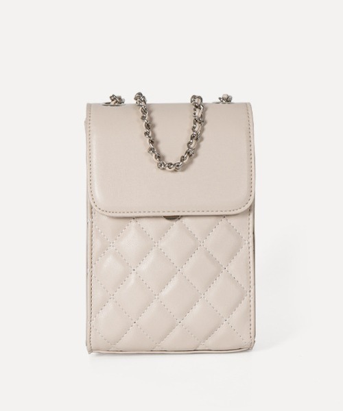 CORPUS TOKYO（コーパス トーキョー）の「チェーンベルトミニショルダーバッグ（ショルダーバッグ・レディース・ホワイト/ブラック・FREE）」の4枚目の写真