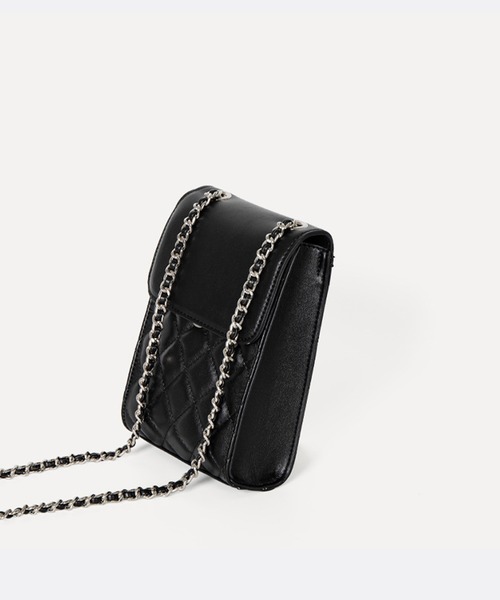 CORPUS TOKYO（コーパス トーキョー）の「チェーンベルトミニショルダーバッグ（ショルダーバッグ・レディース・ホワイト/ブラック・FREE）」の6枚目の写真