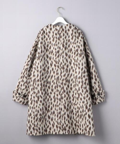 AEWEN MATOPH（イウエン マトフ）の「＜AEWEN MATOPH＞レオパード シャギー ノーカラーコート（ノーカラーコート・レディース・ナチュラル・38/36）」の10枚目の写真