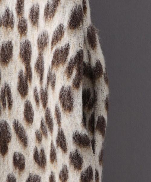 AEWEN MATOPH（イウエン マトフ）の「＜AEWEN MATOPH＞レオパード シャギー ノーカラーコート（ノーカラーコート・レディース・ナチュラル・38/36）」の3枚目の写真