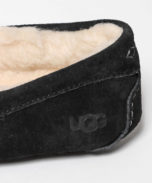 UGG（アグ）の「UGG/アグ ANSLEY ムートン スリッポン（スリッポン・レディース・ダークブラウン/ライトグレー/ブラック/ベージュ・US8/US6/US7/US5）」の10枚目の写真
