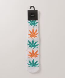 HUF（ハフ）の「【HUF】ハフ PLANTLIFE SOCK  クルーソックス 靴下 SK00688（ソックス/靴下・メンズ）」