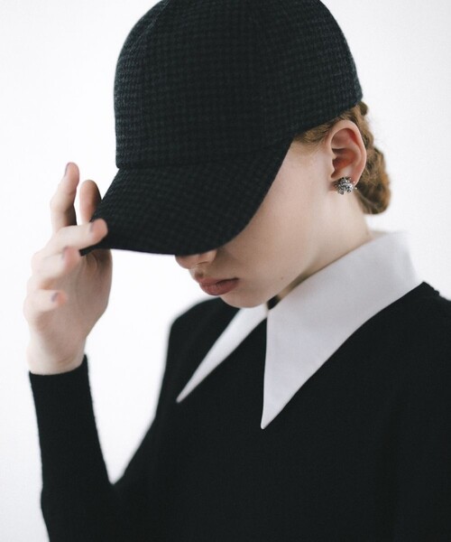 Aresense(アーセンス)の「IRIS47/イリスフォーセブン fog check cap/フォグ チェック キャップ(キャップ・レディース・グレー・ONE SIZE)」の1枚目の写真