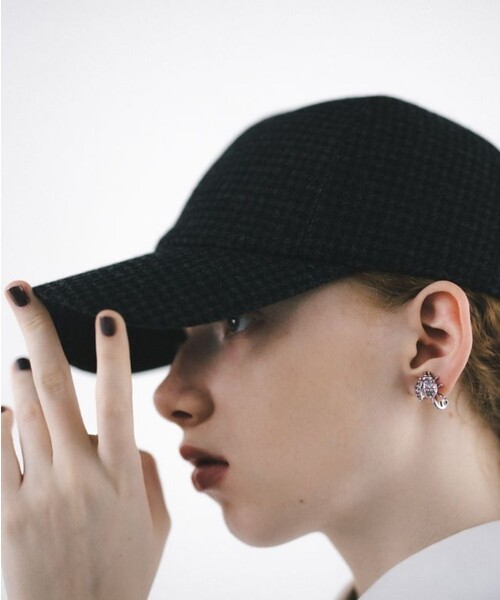 Aresense(アーセンス)の「IRIS47/イリスフォーセブン fog check cap/フォグ チェック キャップ(キャップ・レディース・グレー・ONE SIZE)」の6枚目の写真
