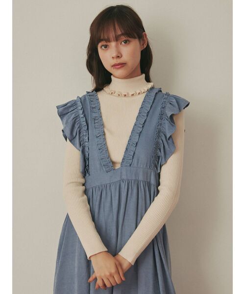 merry jenny♡フリルフリルワンピース メリージェニー merry jenny フリルコットンワンピース