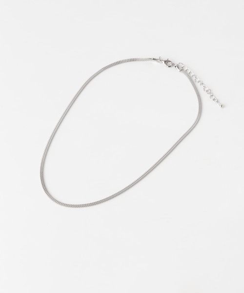 URBAN RESEARCH Sonny Label(アーバンリサーチサニーレーベル)の「ボックスチェーンネックレス(ネックレス・レディース・シルバー/ゴールド・ONE)」の4枚目の写真
