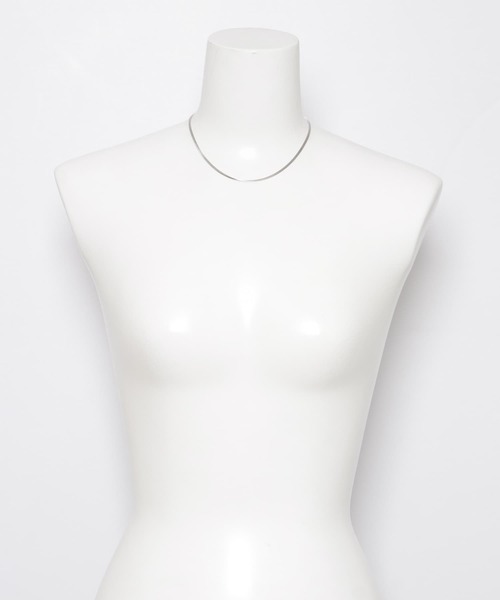 URBAN RESEARCH Sonny Label(アーバンリサーチサニーレーベル)の「ボックスチェーンネックレス(ネックレス・レディース・シルバー/ゴールド・ONE)」の5枚目の写真