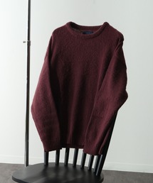 Art re A select | MOHAIRLIKE OVERSIZED COLORKNIT/5ゲージ ソフトタッチ モヘアライク カラーニット ビッグセーター/プルオーバー オーバーサイズ(ニット/セーター)