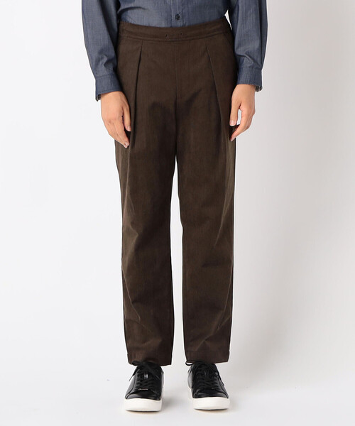 COMME CA ISM（コムサイズム）の「【セットアップ対応】コーデュロイ　テーパードパンツ（スラックス・メンズ・グリーン/ダークブラウン/アイボリー/ブラック・SMALL/MEDIUM/LARGE）」の16枚目の写真