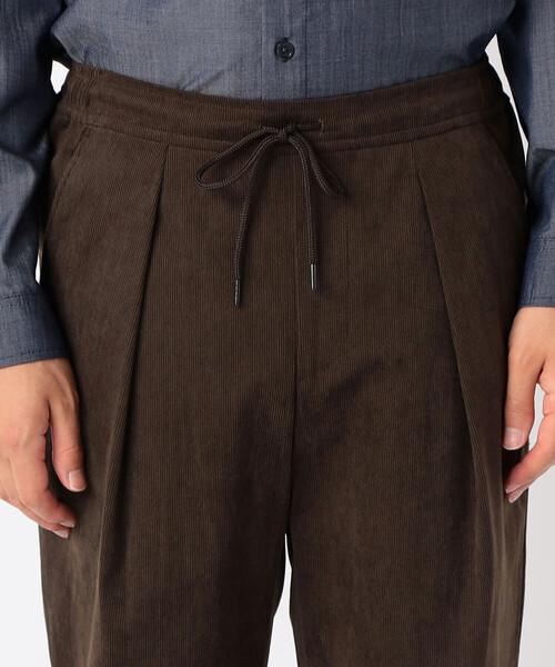 COMME CA ISM（コムサイズム）の「【セットアップ対応】コーデュロイ　テーパードパンツ（スラックス・メンズ・グリーン/ダークブラウン/アイボリー/ブラック・SMALL/MEDIUM/LARGE）」の13枚目の写真