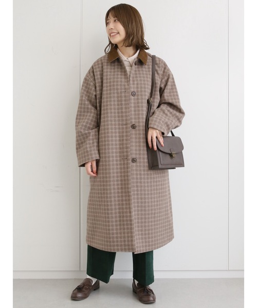 ehka sopo（エヘカソポ）の「無地／ストライプアソートシャツ（シャツ/ブラウス・レディース・オフホワイト/マスタード/グリーン・ﾌﾘ-）」の5枚目の写真