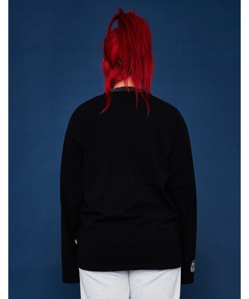 Little sunny bite（リトルサニーバイト）の「STRANGER THINGS × little sunny bite Photo long tee（Tシャツ/カットソー・レディース・ブラック/ピンク/ホワイト・SMALL/MEDIUM）」の16枚目の写真