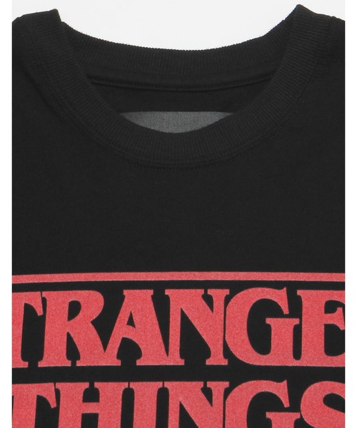 Little sunny bite（リトルサニーバイト）の「STRANGER THINGS × little sunny bite Photo long tee（Tシャツ/カットソー・レディース・ブラック/ピンク/ホワイト・SMALL/MEDIUM）」の17枚目の写真