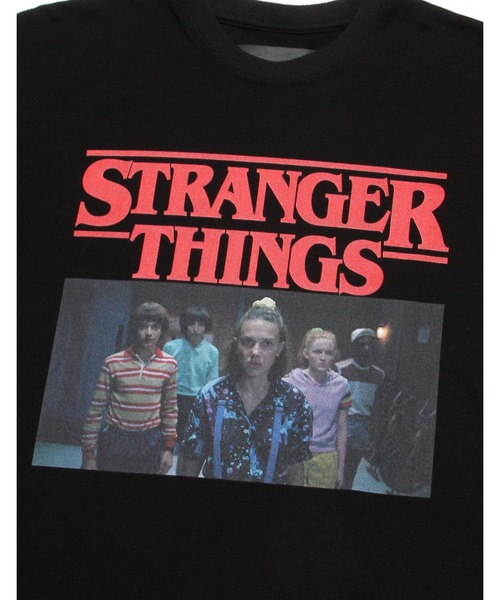 Little sunny bite（リトルサニーバイト）の「STRANGER THINGS × little sunny bite Photo long tee（Tシャツ/カットソー・レディース・ブラック/ピンク/ホワイト・SMALL/MEDIUM）」の18枚目の写真