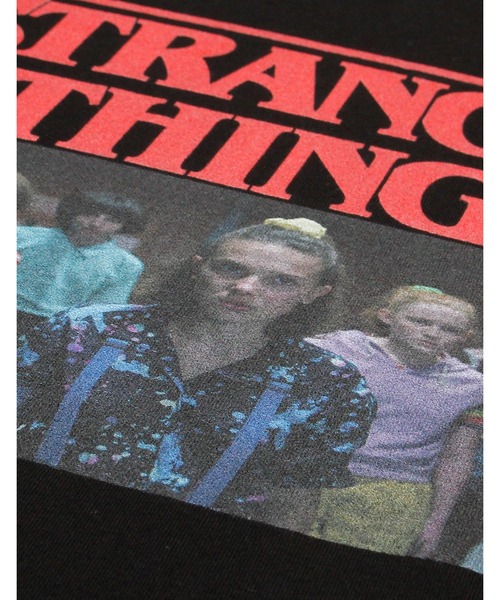 Little sunny bite（リトルサニーバイト）の「STRANGER THINGS × little sunny bite Photo long tee（Tシャツ/カットソー・レディース・ブラック/ピンク/ホワイト・SMALL/MEDIUM）」の19枚目の写真