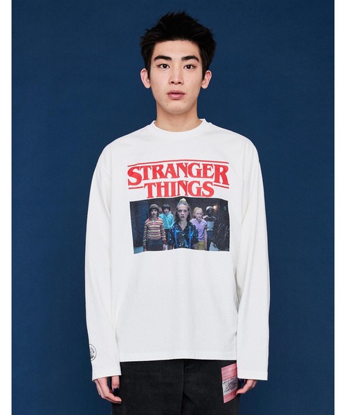 Little sunny bite（リトルサニーバイト）の「STRANGER THINGS × little sunny bite Photo long tee（Tシャツ/カットソー・レディース・ブラック/ピンク/ホワイト・SMALL/MEDIUM）」の5枚目の写真