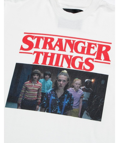 Little sunny bite（リトルサニーバイト）の「STRANGER THINGS × little sunny bite Photo long tee（Tシャツ/カットソー・レディース・ブラック/ピンク/ホワイト・SMALL/MEDIUM）」の9枚目の写真
