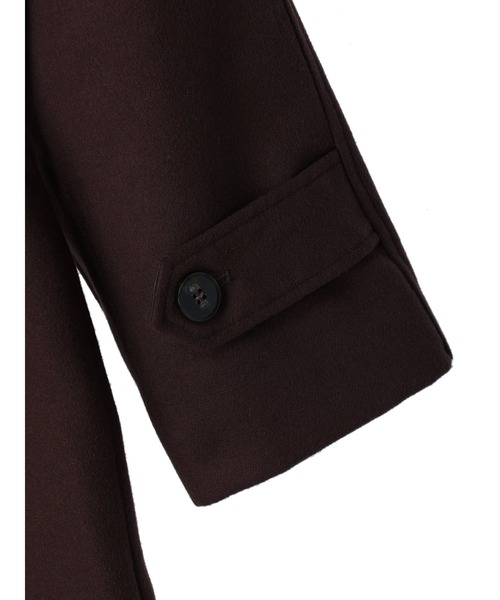 DURAS（デュラス）の「２ＷＡＹスタンドカラーコート（その他アウター・レディース・ブラック/ピンク/ブラウン/ホワイト・FREE）」の18枚目の写真