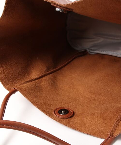 Fun & Daily（ファンアンドデイリー）の「F&D : ワイドPUトートバッグ（トートバッグ・レディース・ブラウン/ピンク/グリーン/アイボリー/ブラック・FREE）」の17枚目の写真