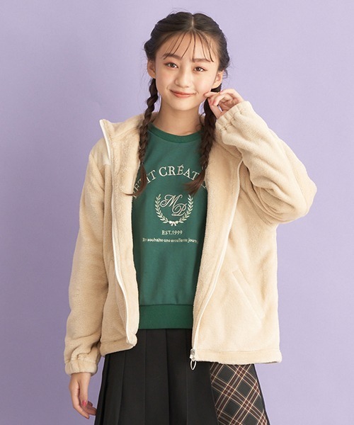 mezzo piano Junior（メゾピアノジュニア）の「ふわふわフリース