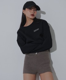 FIG&VIPER | ショート丈裏起毛スウェットトレーナー(スウェット)