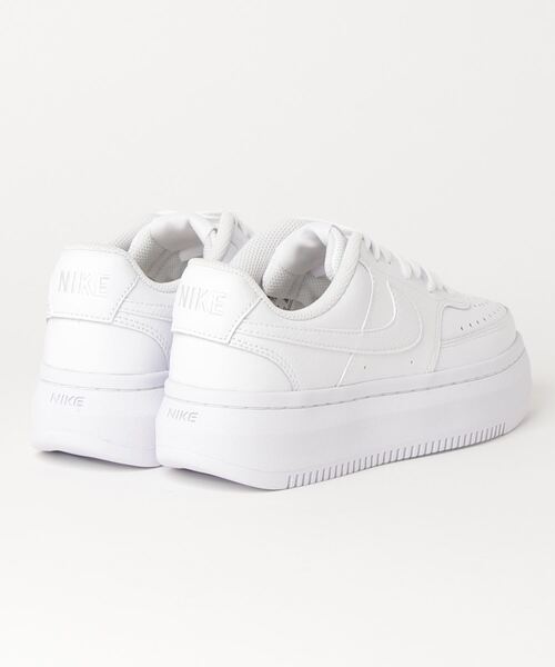 NIKE（ナイキ）の「ナイキ NIKE ナイキ コート ビジョン アルタ LTR（スニーカー・レディース・ホワイト×ホワイト・25.0cm/24.0cm/24.5cm/23.0cm/23.5cm）」の2枚目の写真