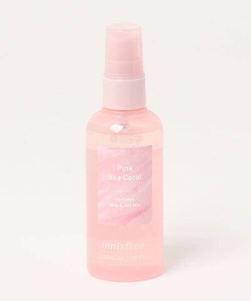 おしゃれスタ（オシャレスタ）の「韓流コスメ　innisfree イニスフリー パフュームド ボディ&ヘアミスト ピンクシーコーラル 100mL (GD)（フレグランスミスト・レディース・A・FREE）」の5枚目の写真