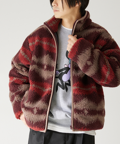 417 EDIFICE（フォーワンセブンエディフィス）の「ジャガード ボア