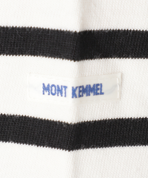 B.C STOCK(ベーセーストック)の「【MONTKEMMEL / モンケメル】別注 パネルボーダー ロンT(Tシャツ/カットソー・メンズ・ブラック/ブルー系その他・MEDIUM/LARGE)」の21枚目の写真