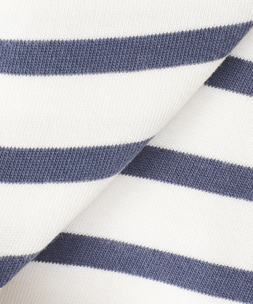 B.C STOCK(ベーセーストック)の「【MONTKEMMEL / モンケメル】別注 パネルボーダー ロンT(Tシャツ/カットソー・メンズ・ブラック/ブルー系その他・MEDIUM/LARGE)」の22枚目の写真