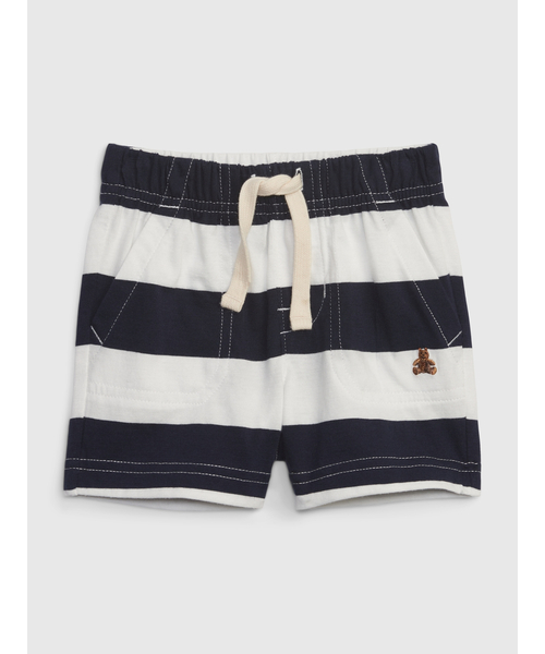 GAP(ギャップ)の「ブラナン フェイバリット プルオン ショートパンツ (ベビー)(その他パンツ・キッズ・オフホワイト/マルチ/ブラウン系その他・12-18M/18-24M/6-12M/3-6M)」の2枚目の写真