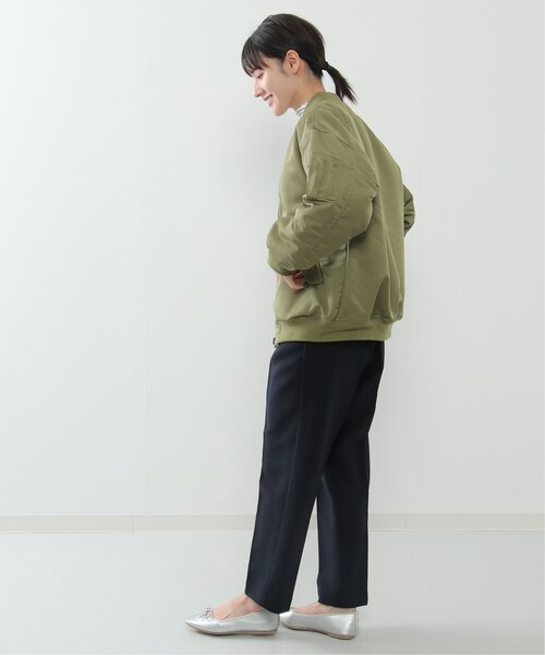 ikka（イッカ）の「2WAYキルトMA-1（MA-1・レディース・ブラック/グリーン系その他/オフホワイト・FREE）」の10枚目の写真