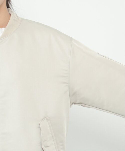 ikka（イッカ）の「2WAYキルトMA-1（MA-1・レディース・ブラック/グリーン系その他/オフホワイト・FREE）」の14枚目の写真