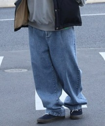 Right-on | 【Refurbish】ユーズドライクワイドデニム(デニムパンツ)