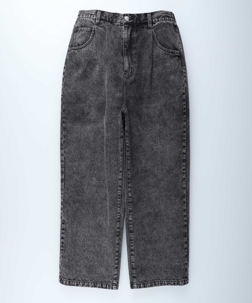 Right-on（ライトオン）の「【Refurbish】ユーズドライクワイドデニム（デニムパンツ・メンズ・ライトインディゴブルー/ダークインディゴブルー/ダークグレー・M/L/XL）」の21枚目の写真