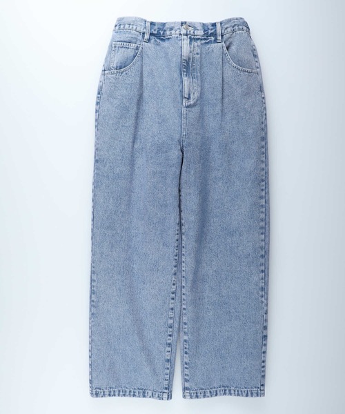 Right-on（ライトオン）の「【Refurbish】ユーズドライクワイドデニム（デニムパンツ・メンズ・ライトインディゴブルー/ダークインディゴブルー/ダークグレー・M/L/XL）」の22枚目の写真