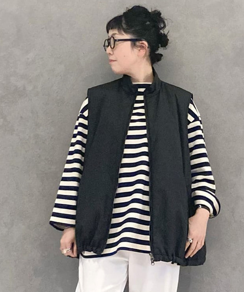 COTTONリブベスト（ベスト）｜journal standard luxe