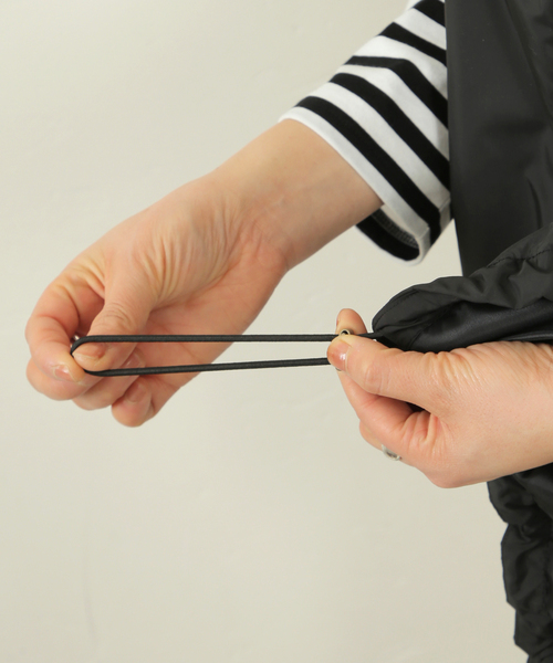 JOURNAL STANDARD LUXE(ジャーナルスタンダード ラックス)の「タフタナカワタ スタンドベスト(ベスト・レディース・ブラック/カーキ・FREE)」の7枚目の写真