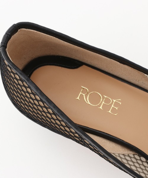 ROPE'(ロペ)の「シースルーメッシュパンプス(パンプス・レディース・ブラック・36/37/36.5/37.5/35.5)」の6枚目の写真