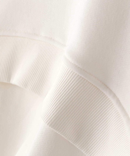 AULA AILA(アウラアイラ)の「AULA AILA/アウラアイラ / 別注スウェット(スウェット・レディース・ホワイト/ピンク・0)」の10枚目の写真